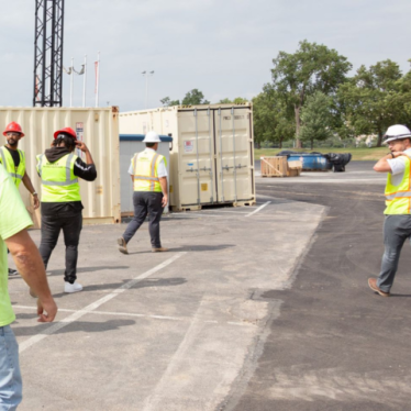 Dayton Welcome Stadium Victory Project Site Visit