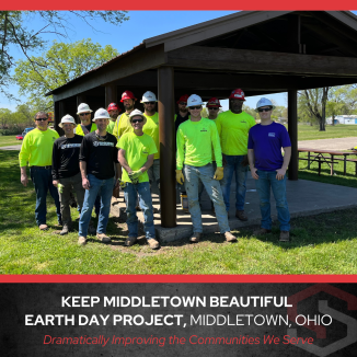 Keep Middletown Beautiful Earth Day Project