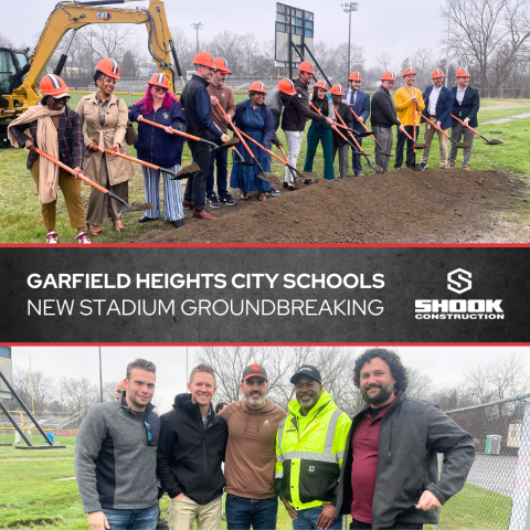 Garfield Heights City Schools new stadium groundbreaking