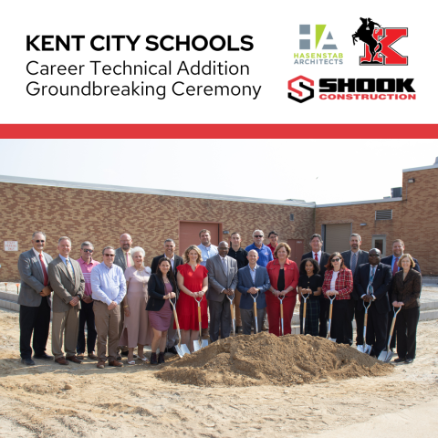 Kent City Schools CTE Groundbreaking